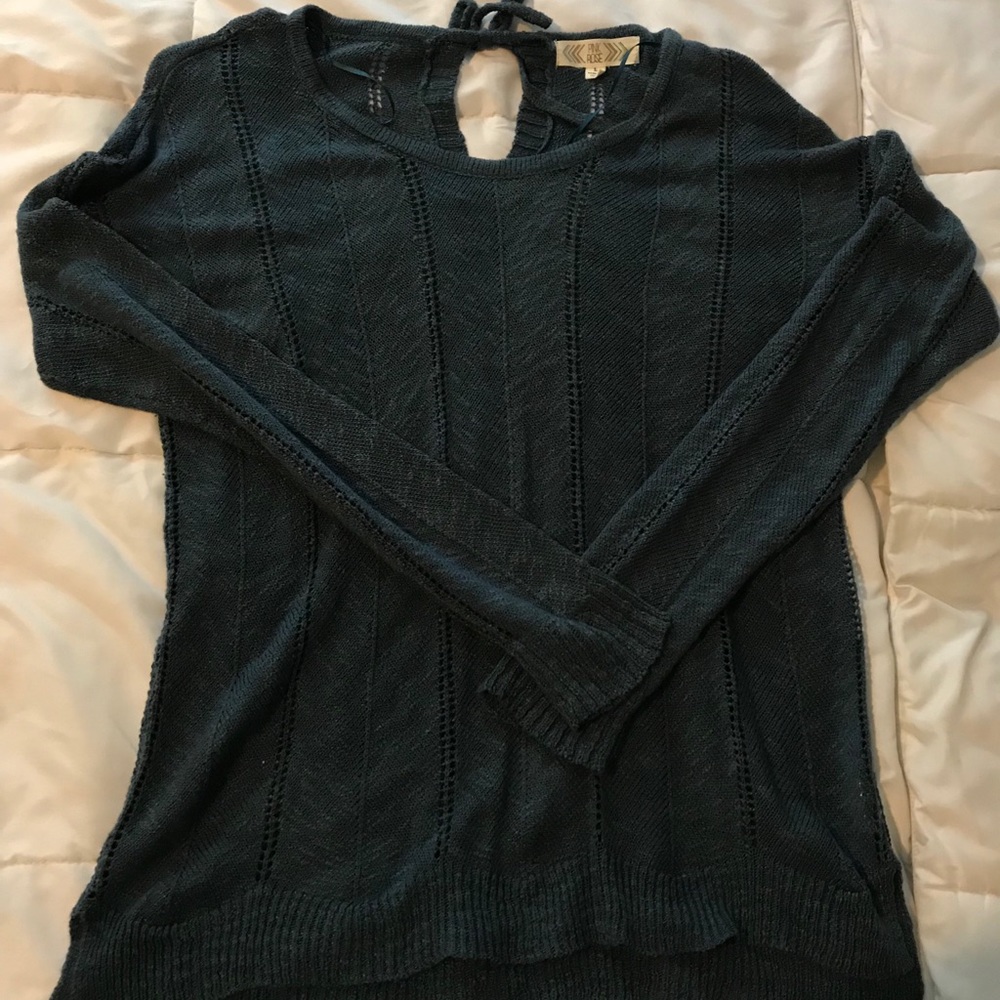 Blue sweater